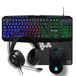 The G-Lab Combo Natrium 4-in-1 Gaming Toetsenbord AZERTY USB, RGB, 19 Anti-Ghosting Toetsen, Gaming Muis 6400 DPI, Gaming Headset en Muismat - PC/PS4/PS5-XBOX