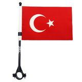 AZ FLAG Fietsvlag Turkije 21x15 cm