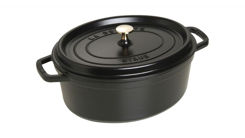 Staub Cocotte Braadpan - 4.2L - Zwart - Gietijzer