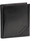 Bugatti Nobile Portemonnee RFID-bescherming Leer 10 cm - Jongens - Staand formaat - schwarz