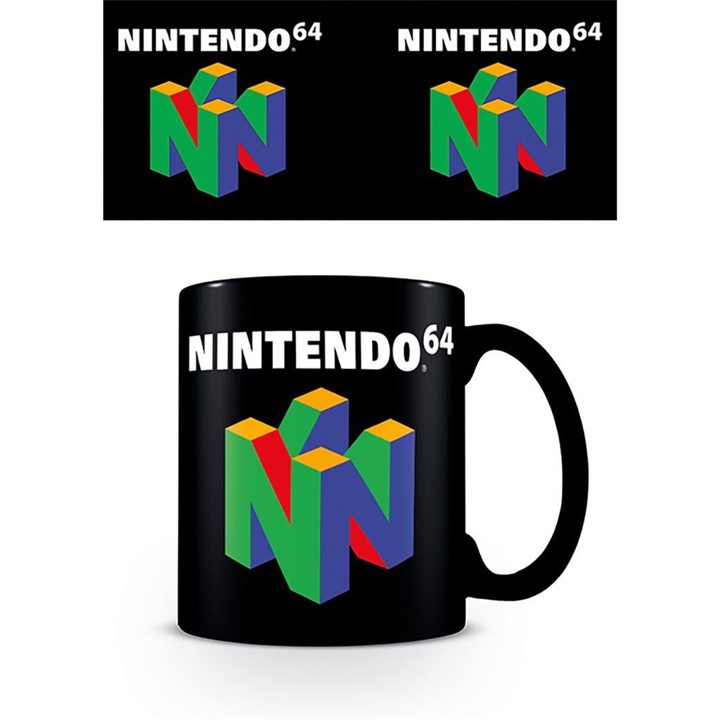 Nintendo MG25219C - Kopjes - Zwart, Meerkleurig - 1 stuk - Universeel