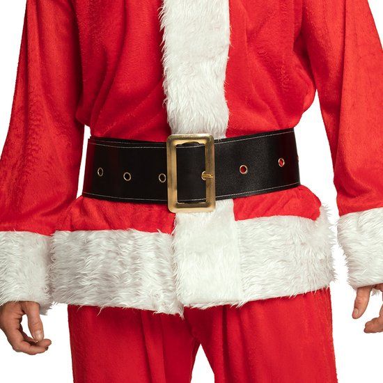 Boland Riem Kerstman Volwassenen Unisex Zwart
