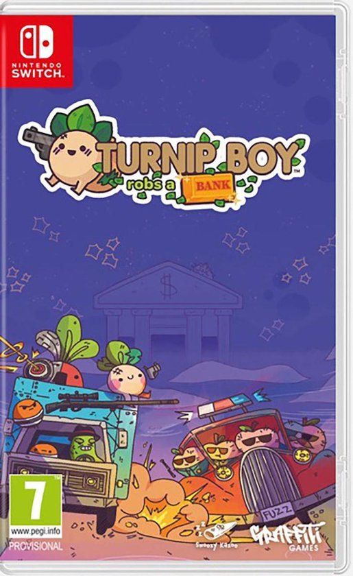 Graffiti Turnip Boy Robs a Bank Switch Game