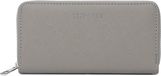 Eleganci® Portefeuille zippée similicuir gris