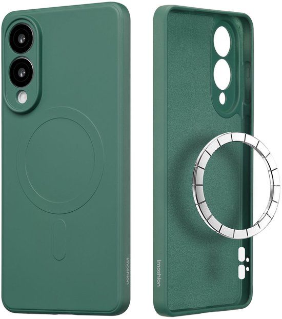 imoshion Color Backcover met MagSafe voor de Samsung Galaxy S25 Edge - Donkergroen
