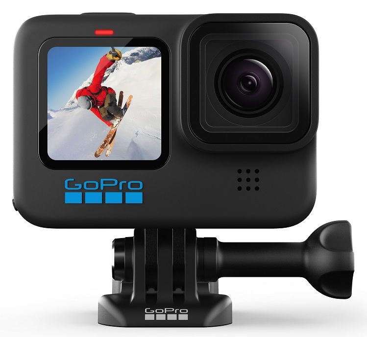 GoPro HERO 10 Black Action Camera - 23MP, 4K Ultra HD, WiFi