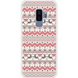 Rendier Kersttrui Siliconen Hoesje Compatibel met Samsung Galaxy S9 Plus