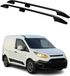 Ford Barres de toit longitudinales pour Ford Connect 2014-2024 Aluminium Noir