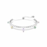 Swarovski x Ariana Grande Tennisarmband, Verschillende slijpvormen, Meerkleurig, Rodium toplaag