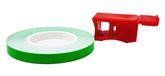4R Quattroerre.it 10243 Fluorescerende decoratieve strepen Wheel-Stripes voor motorvelgen met applicator, fluo groen, 5 mm x 6 m