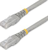 StarTech.com 50 ft / 15 m Cat 6 grijs Molded RJ45 UTP Gigabit Netwerk Kabel