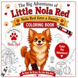 Nola Red Gets a Family Coloring Book