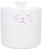 DRINKFONTEIN Flamingo Mali Drinkfontein Kat – Hond – 2L – Rond – Wit – Met Koolstoffilter – Stille Pomp – Lichtindicator – 18x20x18,5 cm