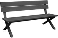 VITA Crossway tuinbank antraciet