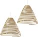 Fancy Flames Citronella Citronella wierookstokjes - 2x - spiraal - hangend - 22 branduren - citrusgeur