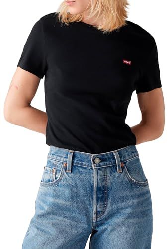 Levi's Essential HM SS T-shirt - Dames - Kaviaar - XS