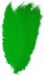 Merkloos / Sans marque Carnaval verkleed veer/struisvogelveren - 1x - groen - 50 cm - Sierveren/charleston veren - pieten veer