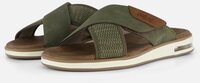Rieker Knittecht Morelia Balti Slippers groen - Maat 44