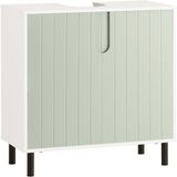 SoBuy BZR139-GR Wastafel Onderkast, Badkamerkast, 60 x 30 x 60 cm, Groen