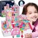 Woopie Villa de poupées avec accessoires et poupée lumineuse 275 pièces.
