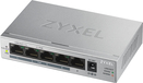 Zyxel GS1005HP - Unmanaged Gigabit Ethernet PoE Switch - Silver