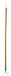Ordinett Kledingstang van hout met haken, lengte 100 cm