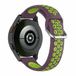 By Qubix Qubix Siliconen sportbandje met gesp - Paars + groen - Geschikt voor Huawei Watch GT 6 / GT 6 pro - 46mm