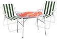 Mojawo Complete set van 3 campingmeubels, aluminium, L75 x B55 x H60 cm