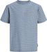 JACK&JONES JJDEVIN DAYTONA STRIPED TEE SS CN JNR T-shirt Bleu Taille 176