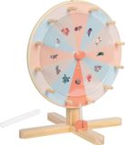 Loto Grande roue de loto en bois pour enfants, avec une surface personnalisable