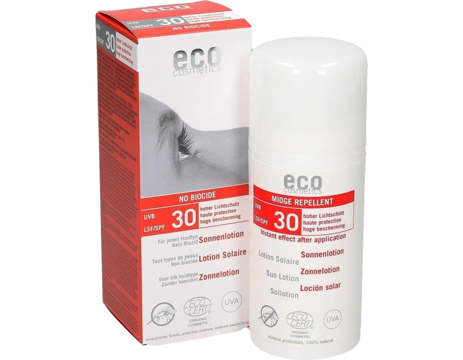Eco Cosmetics Zonnebrand crÃ¨me anti-mug 30