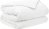 vidaXL Couverture d'été blanc 200 x 240 cm fibre de bambou