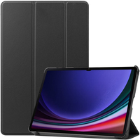 Accezz Trifold Bookcase Samsung Galaxy Tab S9 - Zwart
