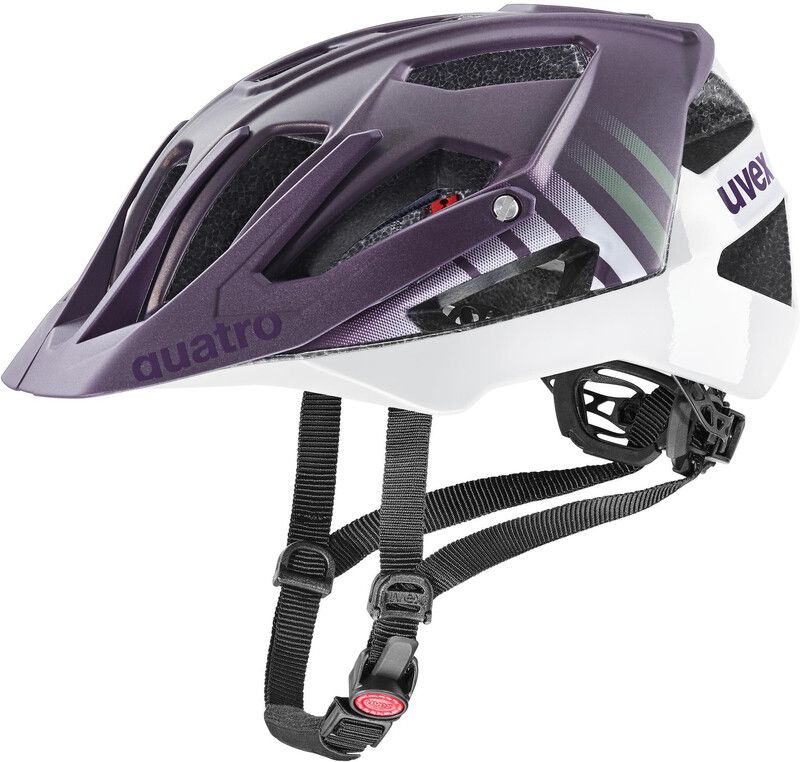 UVEX Quatro CC Helmet - violet/wit - 2021 Model
