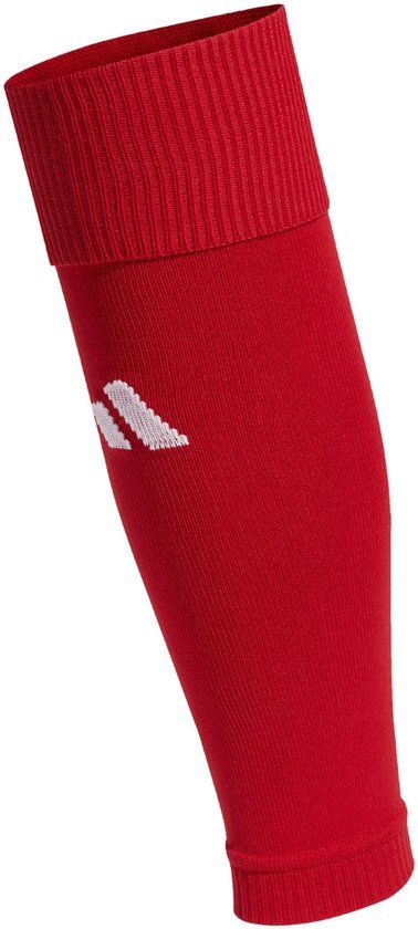 adidas Voetbalkousen Milano Sleeve - Rood/wit, maat 28-30