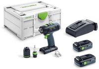 Festool Accu-schroefboormachine T 18+3 TBX 4,0 I-Plus 579370