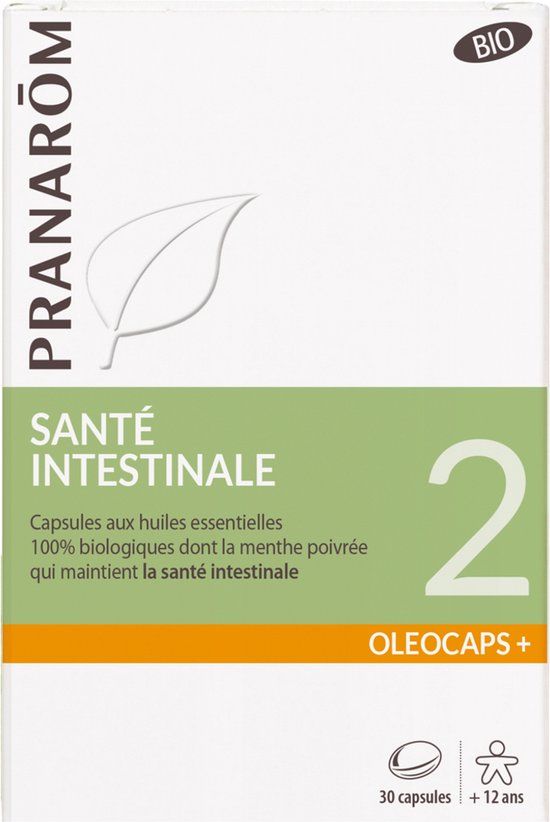 Pranarôm Oleocaps+ 2 Intestinale Gezondheid Bio 30 capsules
