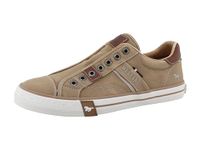 Mustang Heren Sneaker van Canvas Lichtbruin