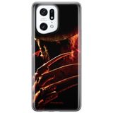ERT GROUP mobiel telefoonhoesje voor Oppo FIND X5 PRO origineel en officieel erkend Horror patroon Nightmare of Elm Street 005 aangepast aan de vorm van de mobiele telefoon, hoesje is gemaakt van TPU