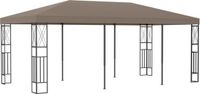 vidaXL Prieel - 6x3 m - Tissu - Taupe
