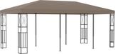 vidaXL Prieel - 6x3 m - Tissu - Taupe