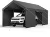 Vevor Carport Garage Tent Auto Luifel 3,05x6,09x2,87m Grijs