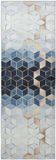 vidaXL Runner LESAKA argent 100 x 150 cm