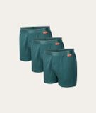 Undiemeister Losse Boxershort Heren - Misty Forest (Groen) - 3-Pack - Tencel - Maat L