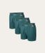 Undiemeister Losse Boxershort Heren - Misty Forest (Groen) - 3-Pack - Tencel - Maat L