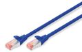 Câble Ethernet Cat 6 2 mètre S/ftp Bleu 1 Gbit/s