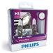Philips VisionPlus H1 12V 55W Halogeen Grootlicht 3250K 1550lm 350 uur 2 stuks