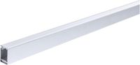 Paulmann 78405 LumiTiles LED-strip opbouwprofiel met diffuser 2 m geanodiseerd aluminium, satijnen afwerking spatwaterdicht aluminium badkamerverlichting
