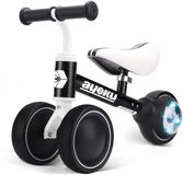 Xcensio AyeKu - Baby Peuter Loopfiets - Knipperende Lichtwielen - 1-3 jaar - Voetbal