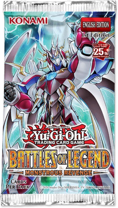 Yu-Gi-Oh! Battles of Legend: Monstrous Revenge Booster Pack - Yu-Gi-Oh! Kaarten